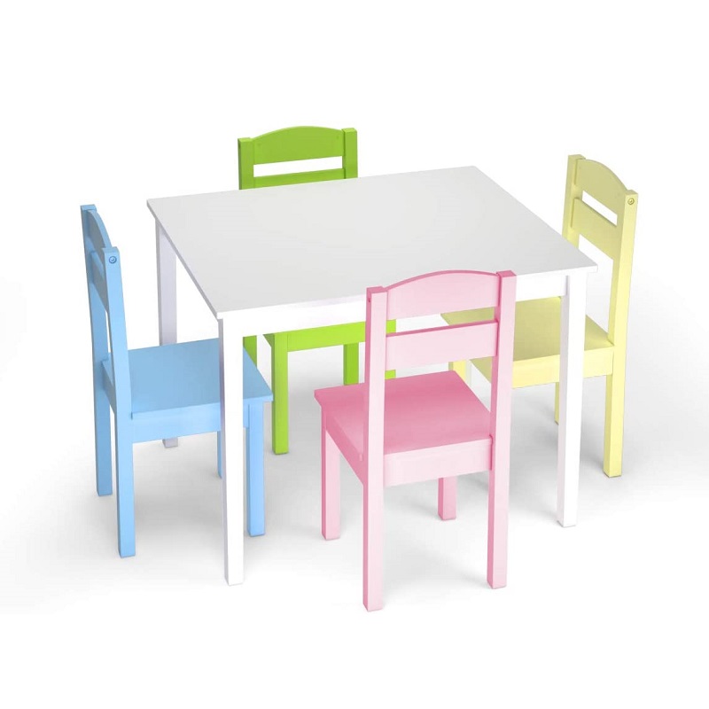 Table pour enfant en plastique vert clair Location de matériel de réception  Var - Atout Reception